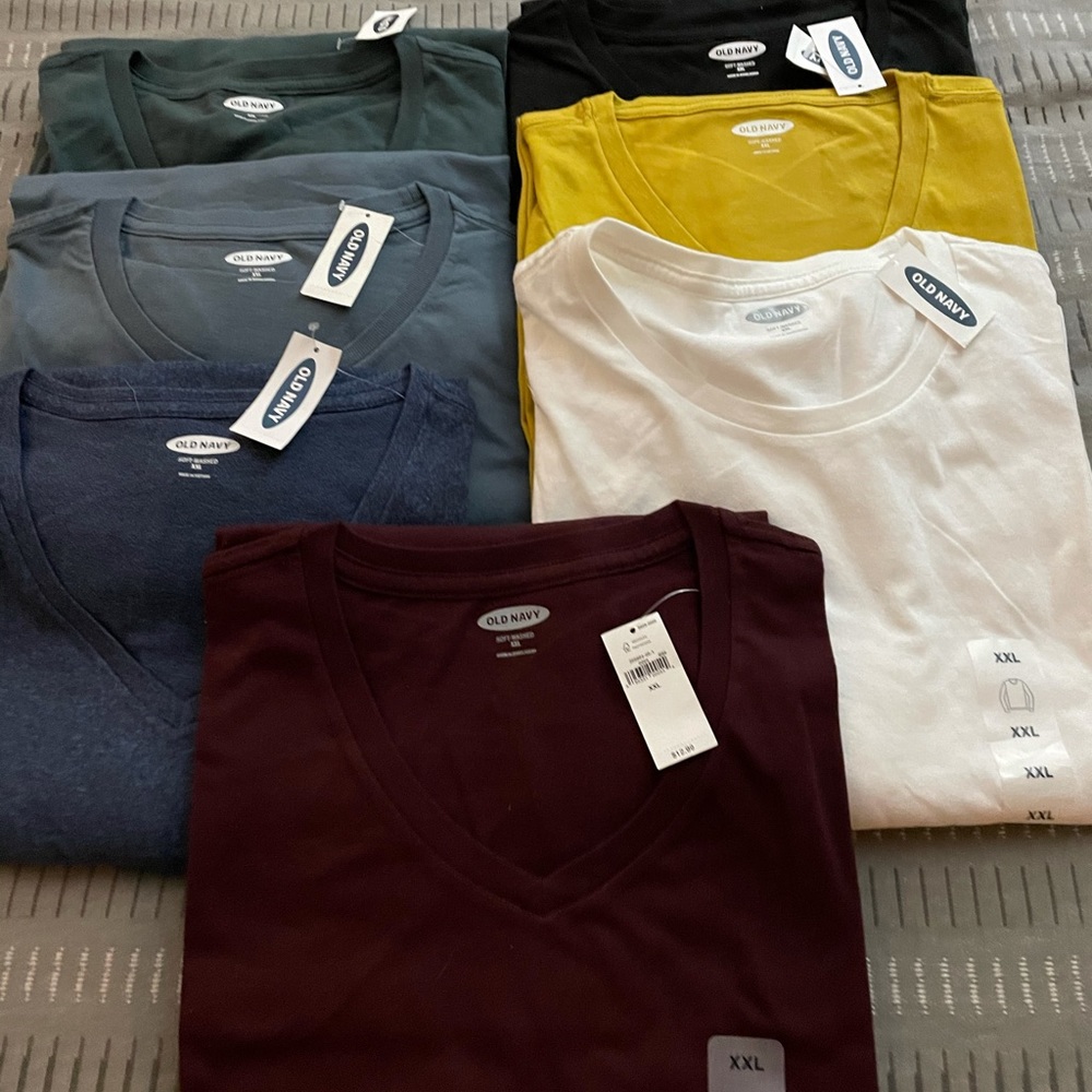 Brand New Old Navy Solid Color T-Shirts
